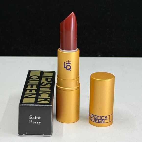 Lipstick Queen Saint #Saint Berry 0.12 oz / 3.5 g New In Box - Picture 2 of 5